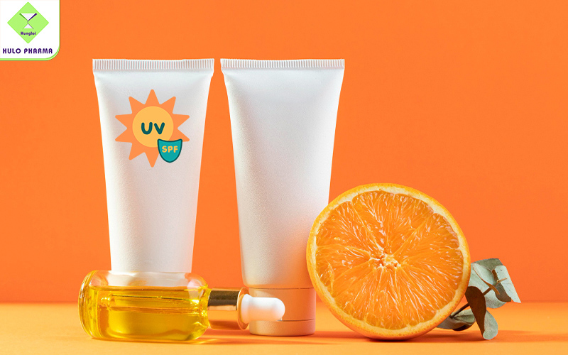 Vitamin C và kem chống nắng kết hợp được với nhau