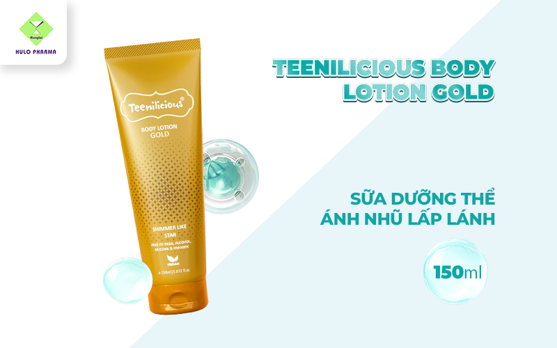 Teenilicious Body Lotion Gold 150ml