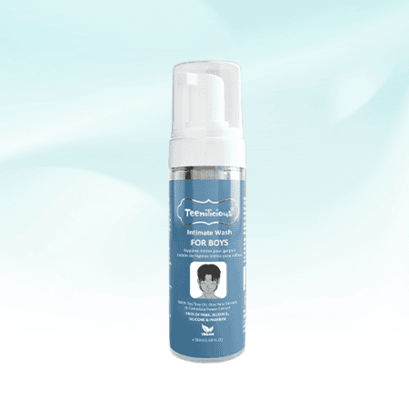 Teenilicious Intimate Wash For Boys 50ml – Bọt Vệ Sinh Nam Làm Sạch, Giảm Mùi Dịu Nhẹ