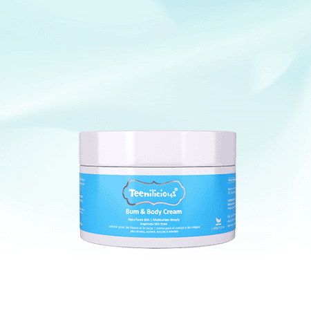 Teenilicious Bum & Body Cream 100g – Kem Dưỡng Hỗ Trợ Giảm Mụn, Thâm Vùng Mông Và Body
