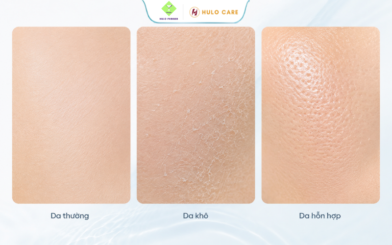 Dùng được cho da thường, da khô và da hỗn hợp.