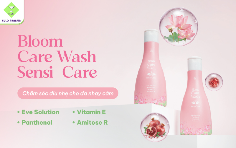 Dịu nhẹ cho vùng da nhạy cảm