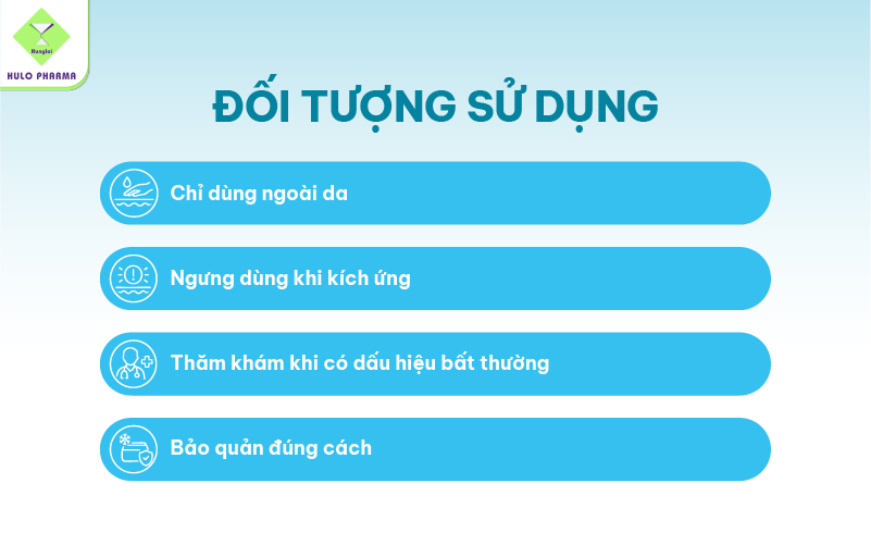 Lưu ý khi sử dụng