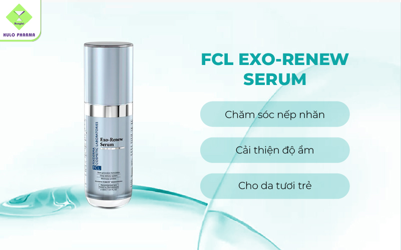 FCL Exo-Renew Serum – Serum Exosomes hỗ trợ cải thiện nếp nhăn, chăm sóc da lão hóa
