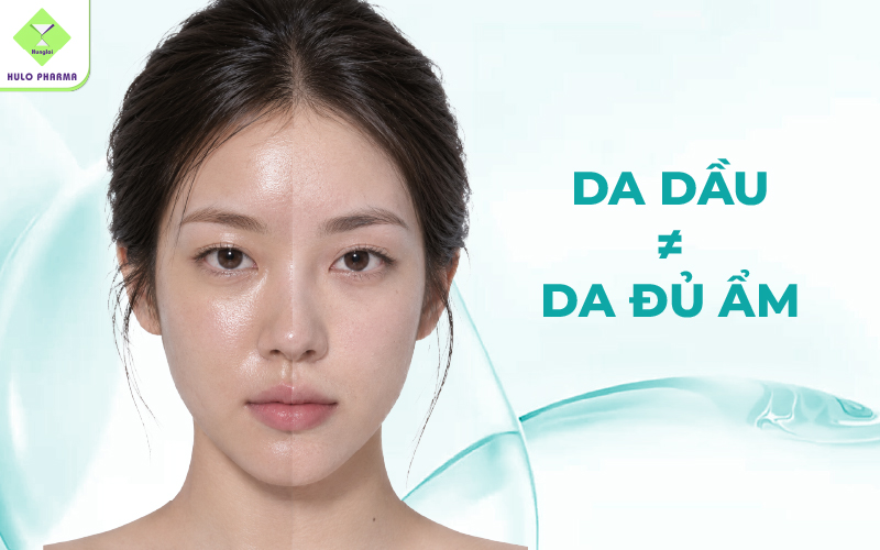 Cơ chế tiết dầu thừa khi da bị thiếu dưỡng ẩm cấp tính