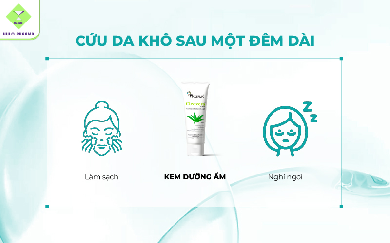 Các Bước Cấp Tốc Cứu Làn Da Khô Ráp Bằng Kem Dưỡng Ẩm Cho Da Khô