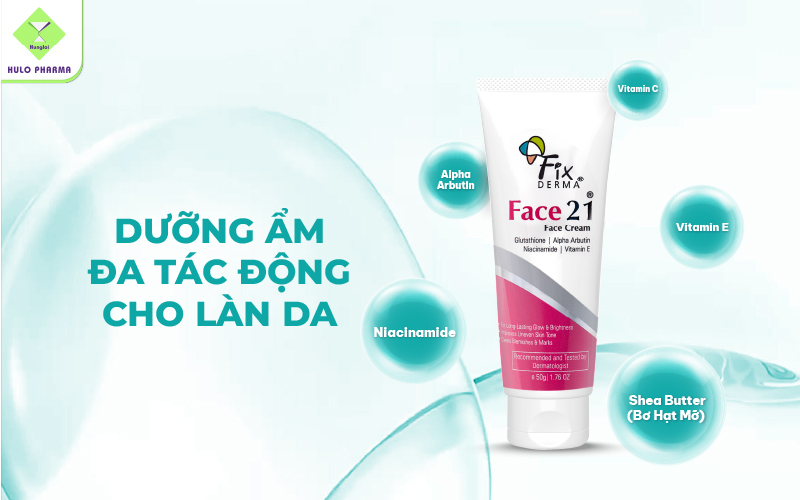 Face21 Face Cream dưỡng ẩm đa tác động cho làn da